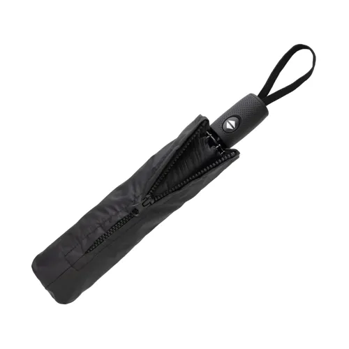 Swiss Peak Vito Aware™ RPET 21"-es automata esernyő Fekete 