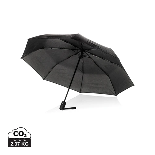 Swiss Peak Vito Aware™ RPET 21"-es automata esernyő Fekete 