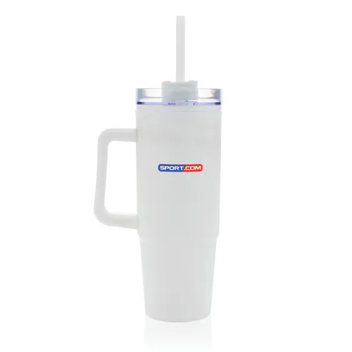 Tana RCS újrahasznosított műanyag pohár fogantyúval, 750 ml Fehér 