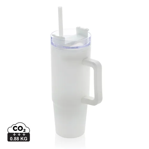 Tana RCS újrahasznosított műanyag pohár fogantyúval, 750 ml Fehér 
