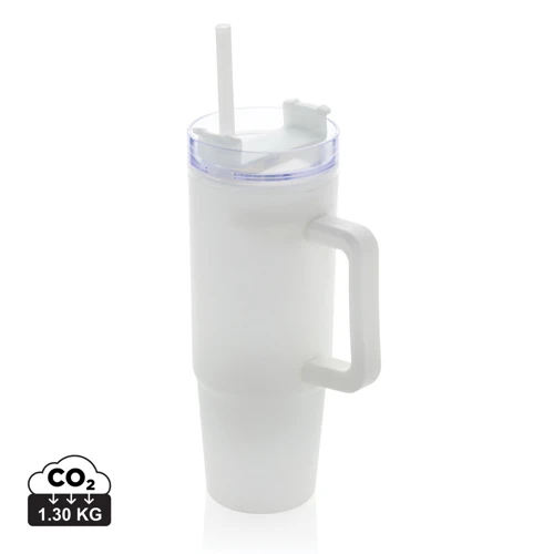 Tana RCS újrahasznosított műanyag pohár fogantyúval, 750 ml Fehér 