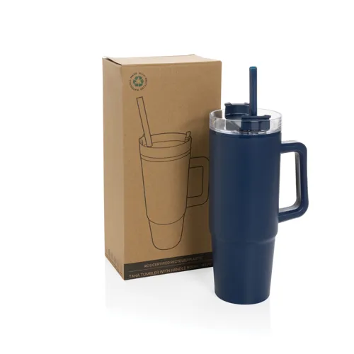 Tana RCS újrahasznosított műanyag pohár fogantyúval, 750 ml Kék 