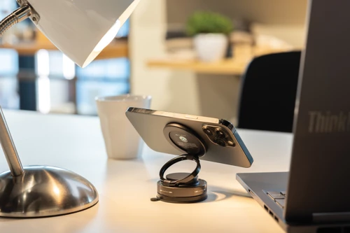 Terra 360 fokos RCS újrah. műanyag univerzális telefontartó Fekete 
