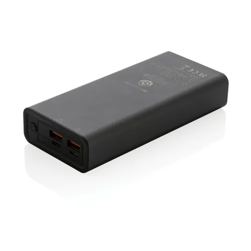 Terra RCS újrahasznosított 20W alumínium powerbank 20000 mAh Szürke 