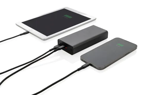 Terra RCS újrahasznosított 20W alumínium powerbank 20000 mAh Szürke 