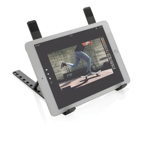 Terra RCS újrahasznosított alumínium laptop/tablet állvány Szürke 