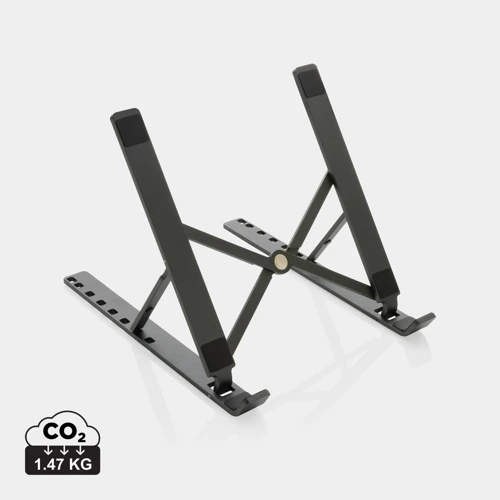 Terra RCS újrahasznosított alumínium laptop/tablet állvány Szürke 
