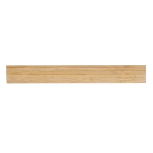 Timberson extra vastag 30 cm-es kétoldalas bambusz vonalzó Barna 