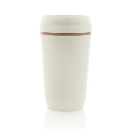 Topl újrahaszn. acél elviteles pohár, 354 ml Fehér 