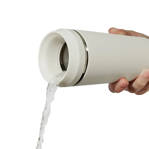 Topl újrahaszn. acél elviteles pohár, 354 ml Fehér 