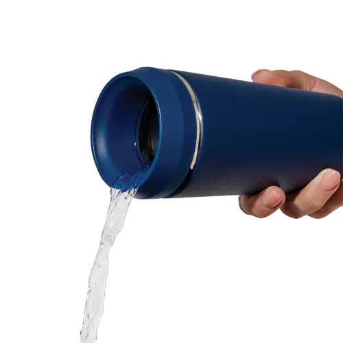 Topl újrahaszn. acél elviteles pohár, 354 ml Kék 