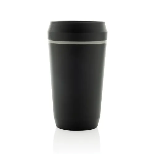 Topl újrahaszn. acél elviteles pohár, 354 ml Szürke 