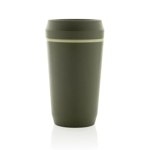 Topl újrahaszn. acél elviteles pohár, 354 ml Zöld 