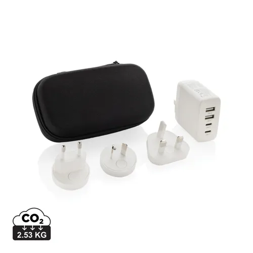 TravelCharge Pro RCS újrah. műanyag utazási töltő USB-C Fehér 