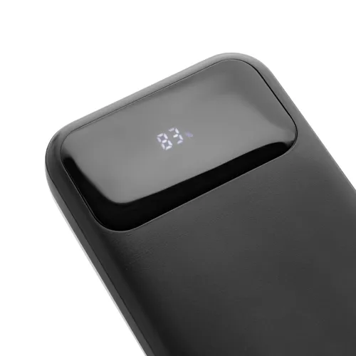 Turbopack RCS újrah.műa.powerbank 10000mAh beépített kábelek Fekete 