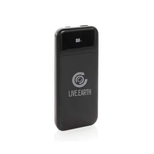 Turbopack RCS újrah.műa.powerbank 10000mAh beépített kábelek Fekete 