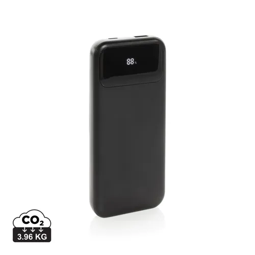 Turbopack RCS újrah.műa.powerbank 10000mAh beépített kábelek Fekete 