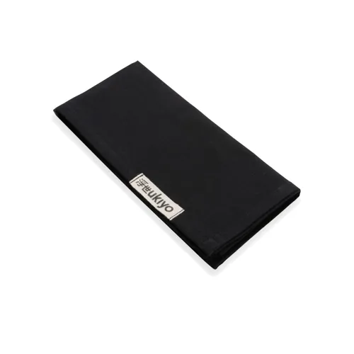 Ukiyo Aware™ 180gr újrahasznosított pamut szalvéta 4db Fekete 