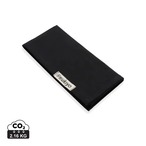 Ukiyo Aware™ 180gr újrahasznosított pamut szalvéta 4db Fekete 