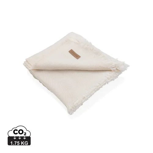 Ukiyo Aware™ Polylana® szőtt takaró 130x150 cm Fehér 