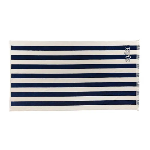 Ukiyo Aware™ Yukari XL strandtörölköző 100x180cm Kék 