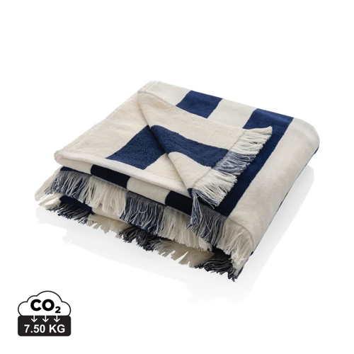 Ukiyo Aware™ Yukari XL strandtörölköző 100x180cm Kék 