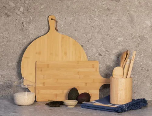 Ukiyo bambusz tálalófogó Barna 