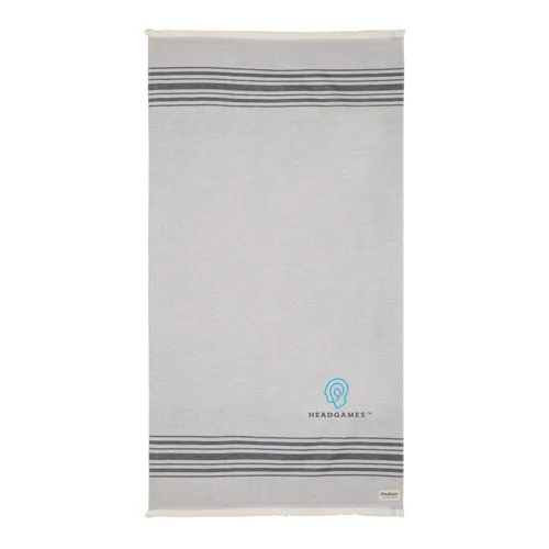 Ukiyo Yumiko AWARE™ hammam törölköző 100x180cm Fekete 