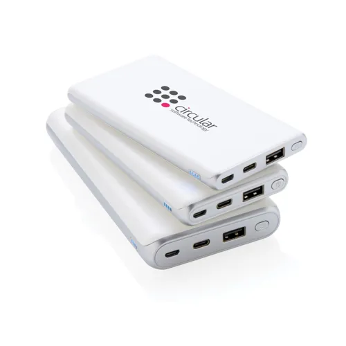 Ultragyors 10 000 mAh powerbank PD-vel Fehér 