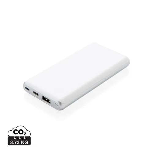 Ultragyors 10 000 mAh powerbank PD-vel Fehér 