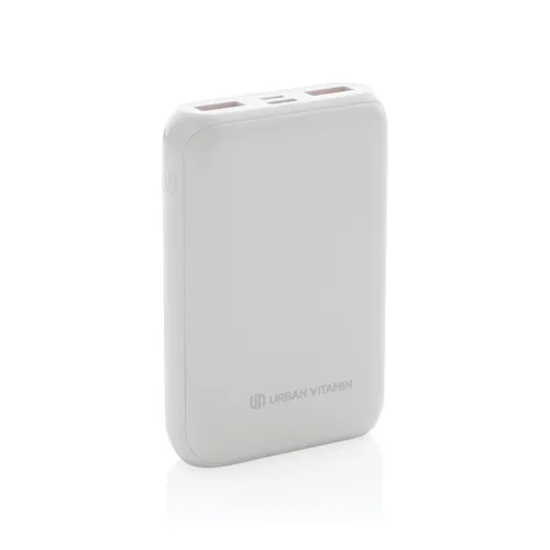 Urban Vitamin Alameda 10 000 mAh 18W-os PD powerbank Fehér 