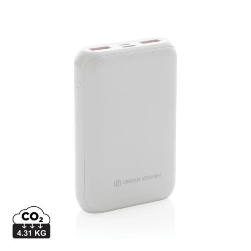 Urban Vitamin Alameda 10 000 mAh 18W-os PD powerbank Fehér 