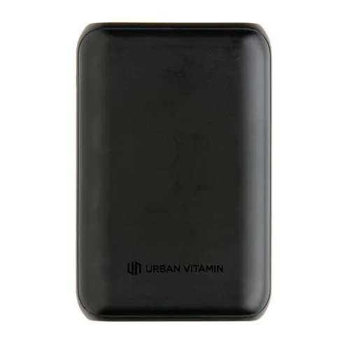 Urban Vitamin Alameda 10 000 mAh 18W-os PD powerbank Fekete 