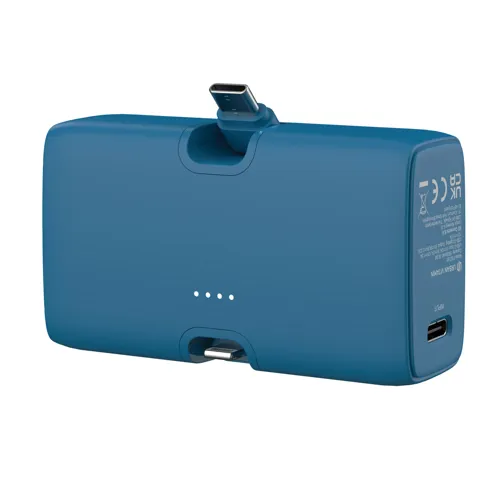 Urban Vitamin Los Angeles RCS újrah.műanyag 20W PD powerbank Kék 