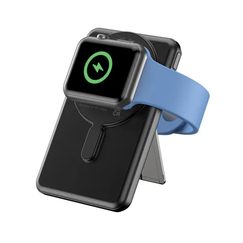 Urban Vitamin Redwood 5 az 1-ben PD mágneses powerbank Fekete 