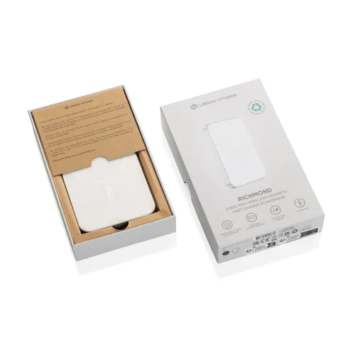 Urban Vitamin Richmond RCS műanyag/alu 5000 mAh powerbank Szürke 