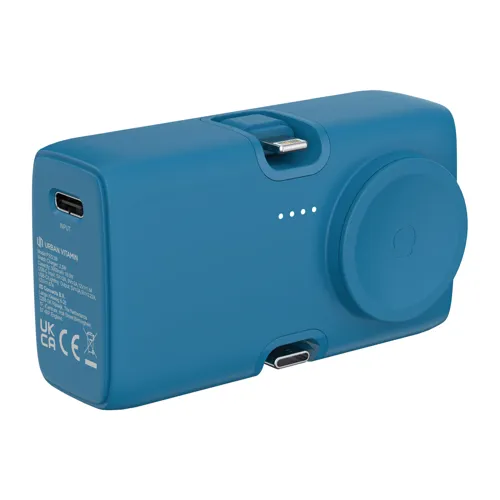 Urban Vitamin San Diego RCS újrah. műanyag 20W PD powerbank Kék 