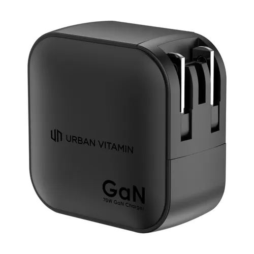 Urban Vitamin Santa Cruz RCS újrah. műanyag 70W-os GAN töltő Fekete 