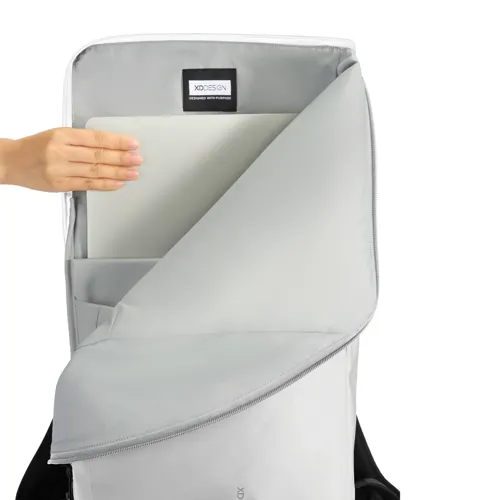 Urban vízálló flap-top hátizsák Fehér 