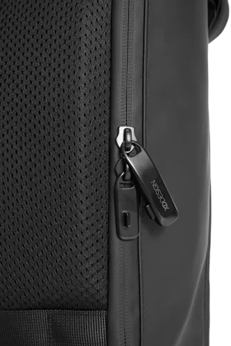 Urban vízálló flap-top hátizsák Fekete 