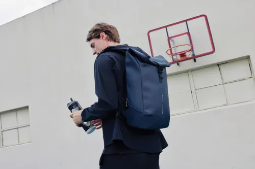 Urban vízálló flap-top hátizsák Kék 