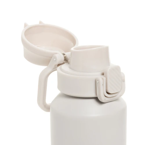 Via RCS újrahasznosított, zárható sport palack 600 ml Barna 