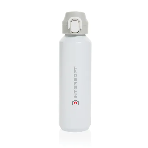 Via RCS újrahasznosított, zárható sport palack 600 ml Fehér 