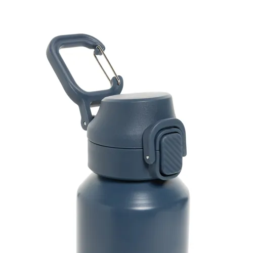 Via RCS újrahasznosított, zárható sport palack 600 ml Kék 