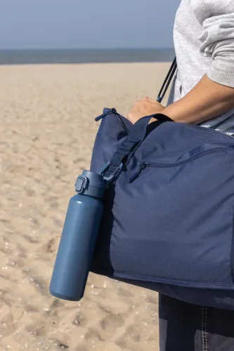 Via RCS újrahasznosított, zárható sport palack 600 ml Kék 