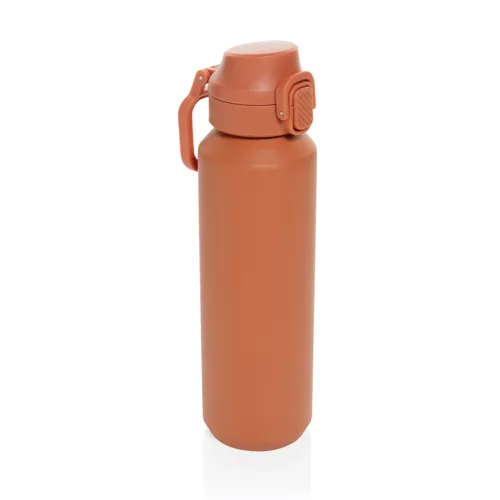 Via RCS újrahasznosított, zárható sport palack 600 ml Narancssárga 
