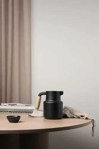 VINGA Arbe RCS vákuumszigetelt kancsó,1200 ml Fekete 
