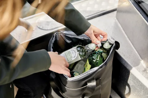 VINGA Baltimore hűtőtáska hátizsák Fekete 