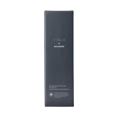 VINGA Baltimore RCS újrahaszn. SS palack, 600 ml Barna 