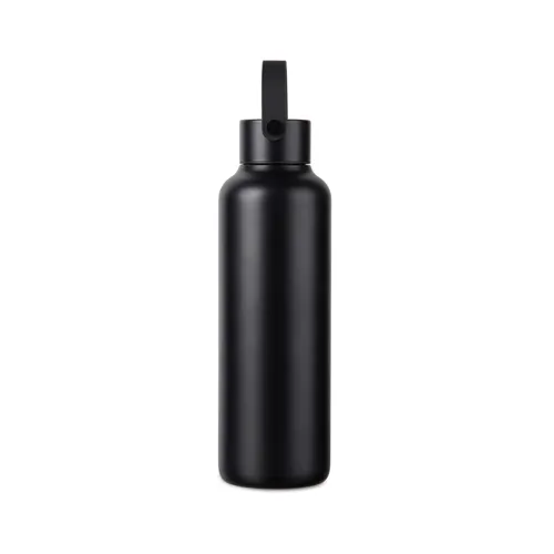VINGA Baltimore RCS újrahaszn. SS palack, 600 ml Fekete 